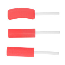 (Red) Chewies Orthodontic Bite Blocks for Oral Care