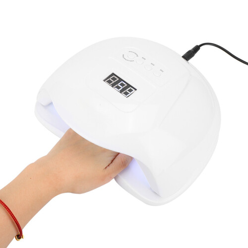 (White EU Plug) Lampada LED UV 120W per Gel Unghie 2