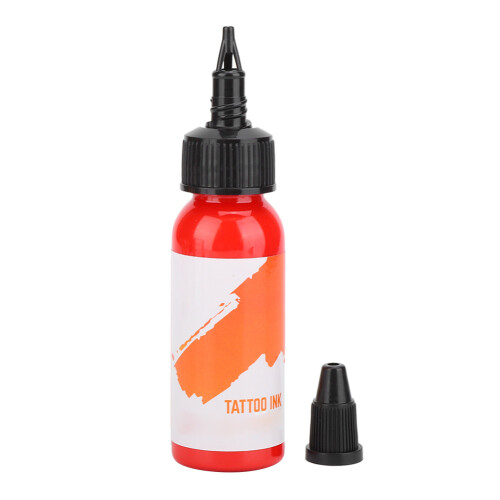 (Red) Tätowierfarbe Orange Label 29,6ml Rot 1