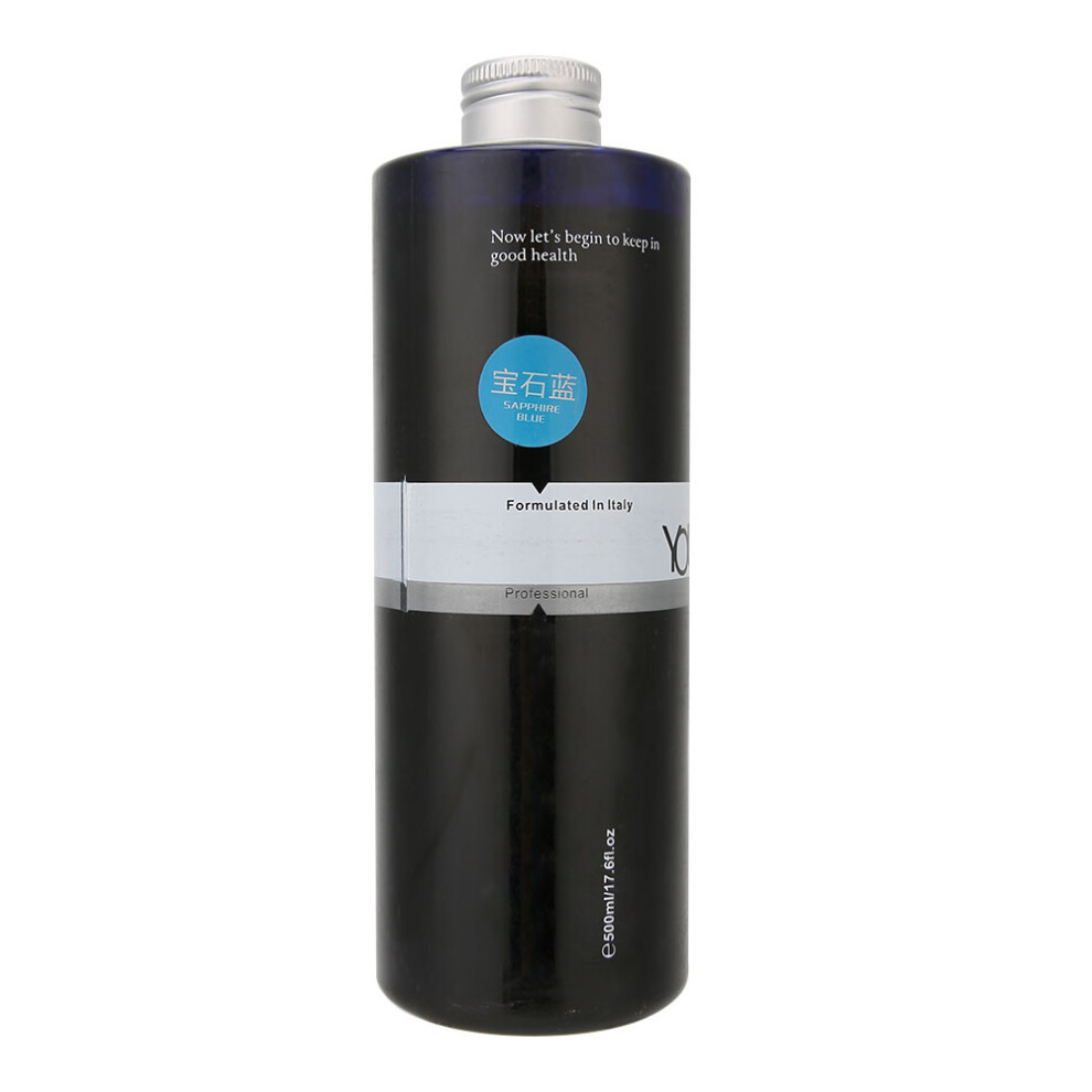 Blue,Cream (Blue) 500Ml Blue Hair Color Cream Semi Permanent Dye