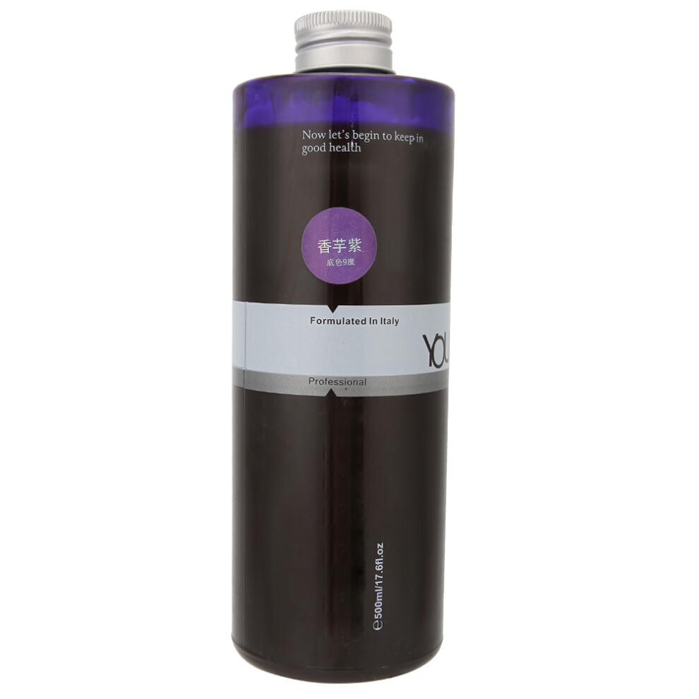 Purple/Cream (Taro ) Professional Diy Hair Dye 500Ml Taro