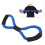(Blue 40LB) Elastico Recuperto Anziani Stroke 40LB Blu 4