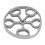 (Gray 60LB) Silikon-Handgriff Krafttraining Widerstandsloop 60LB 3