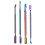(4pcs/Set) 4x Edelstahl Nagelhautschieber Doppelendig 4