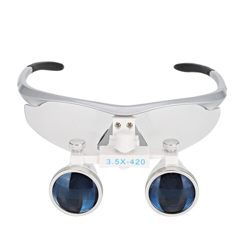 3.5X Adjustable Head Wearing Dental Loupe Magnifier 1