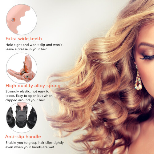 5-delige antislip haarclips voor dik haar 2