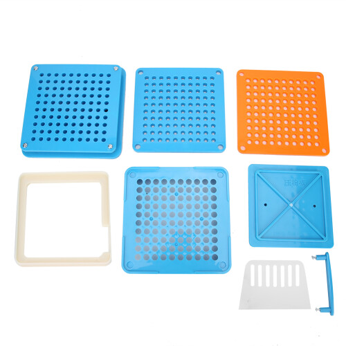 (Blue 1#) 100-gats Capsulevuller Blauw