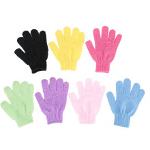 (7pcs/Set) 7-teiliges Badehandschuh-Set für Duschen