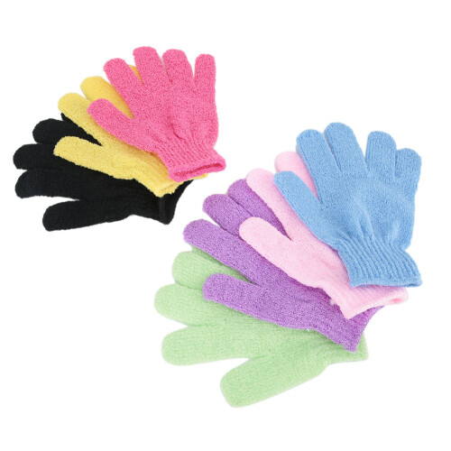 (7pcs/Set) 7-teiliges Badehandschuh-Set für Duschen 2