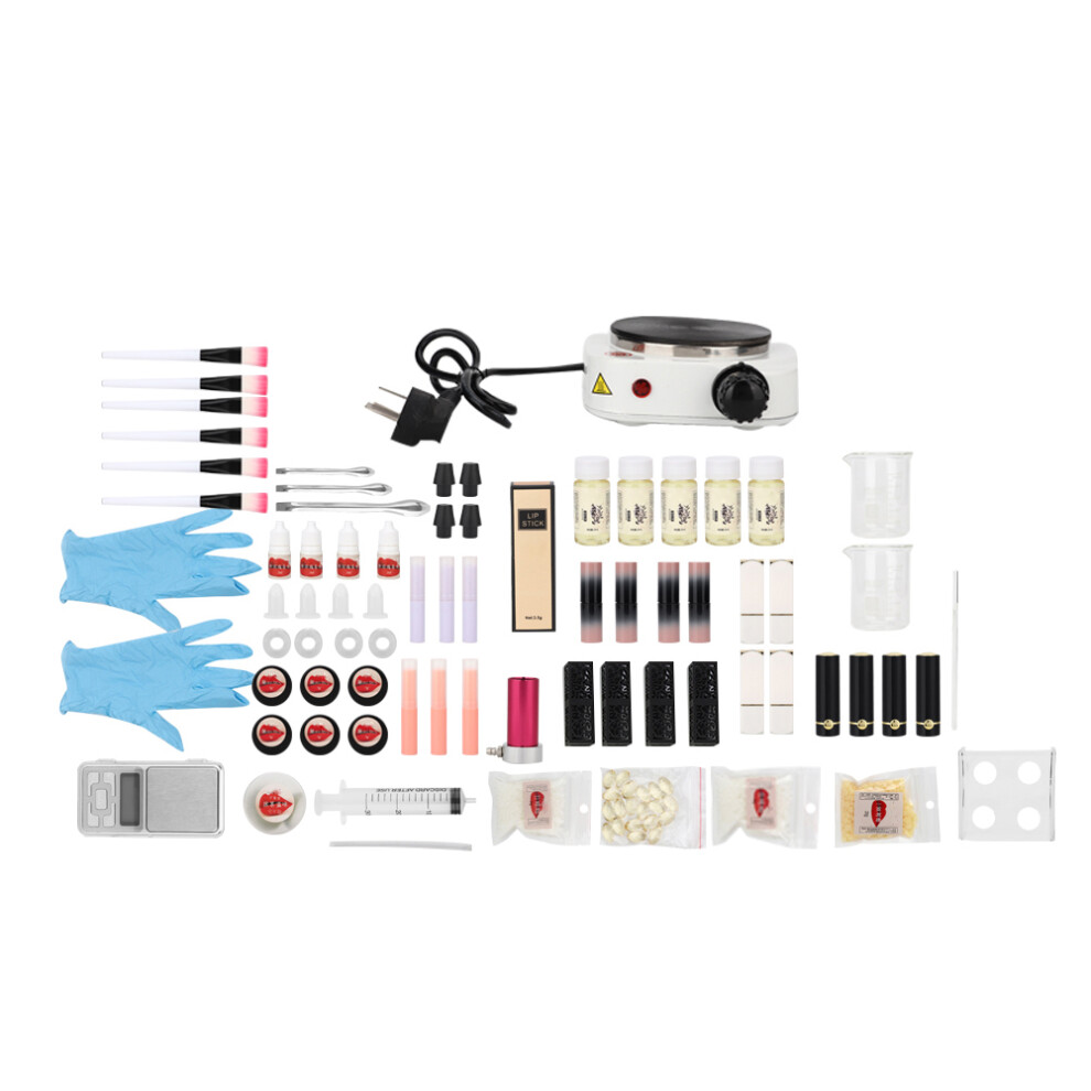 DIY Lipstick Mold Set Lip Balm Craft Tool Beginner Set