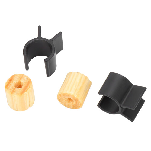 (Black) Handlebar Moustache Training Wheel Beard Shaping Tool Black 2