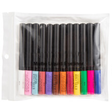 12Pcs/Set Matte Liquid Eyeliner Pen Waterproof Long Lasting