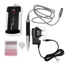 (EU Plug) 25.000 U/min Elektrische Nageldrehermaschine Maniküre Schwarz 100-240V