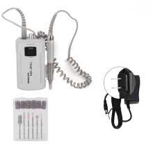 (US Plug) 25000U/min Nageldreher Maniküre-Set Weiß 100-240V