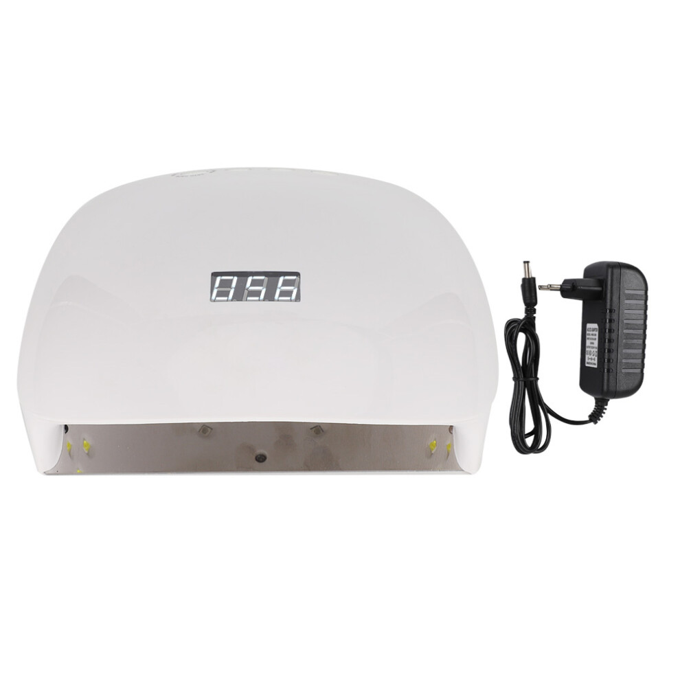 (White) 48W UV/LED Nail Lamp Quick Drying Gel Dryer