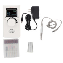 (US Plug) 40.000 U/min Elektrische Nageldrehmaschine Maniküre-Politur