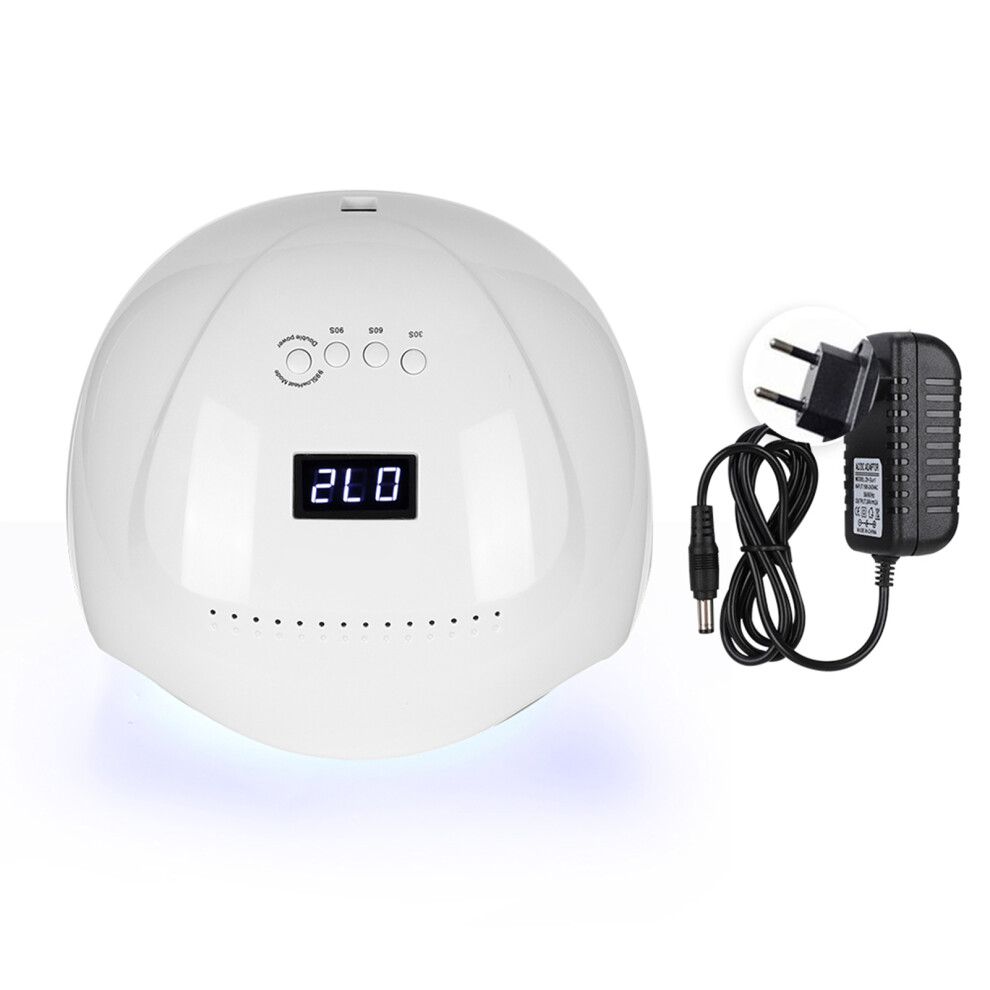 (EU Plug) 108W LED Nail Lamp Gel Nail Polish Dryer Quick Drying Nail Art Machine