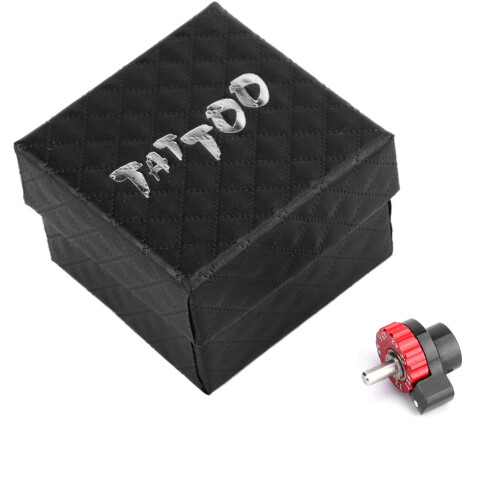 (Red) 1-5mm Instelbare Direct Drive Alloy Rotary Tattoo Machine
