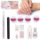 (KIT-2) Nail Extension Tool Set UV Gel Glue File 4