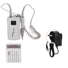 (AU Plug) 25000U/min Nageldreher Maniküre-Set Weiß 100-240V