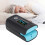 (Black Blue) Tragbares Pulsoximeter SPO2 Fingersensor 4
