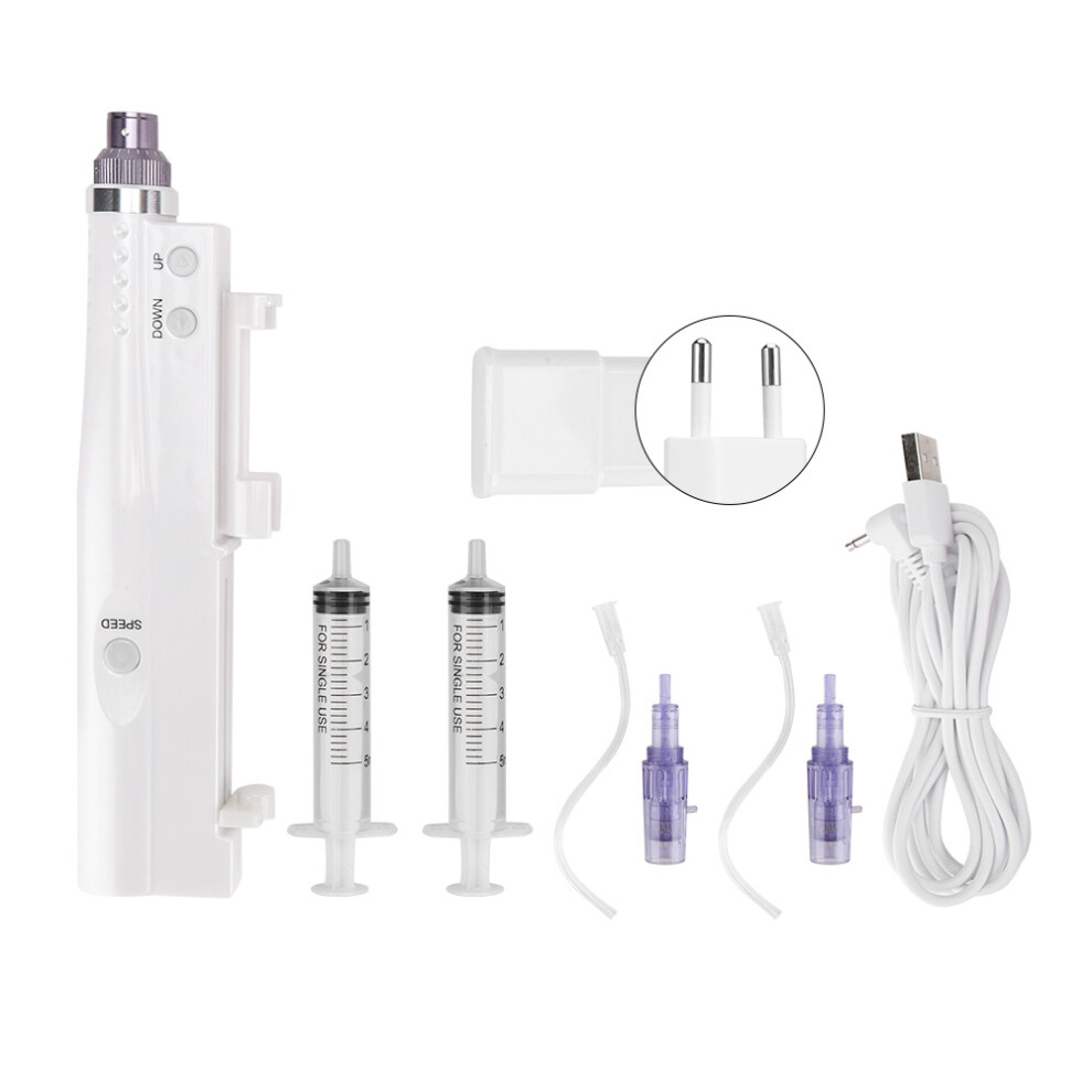 (EU Plug 110-240V) Mini Electric Micro Needle Skin Rejuvenation Spot Removal