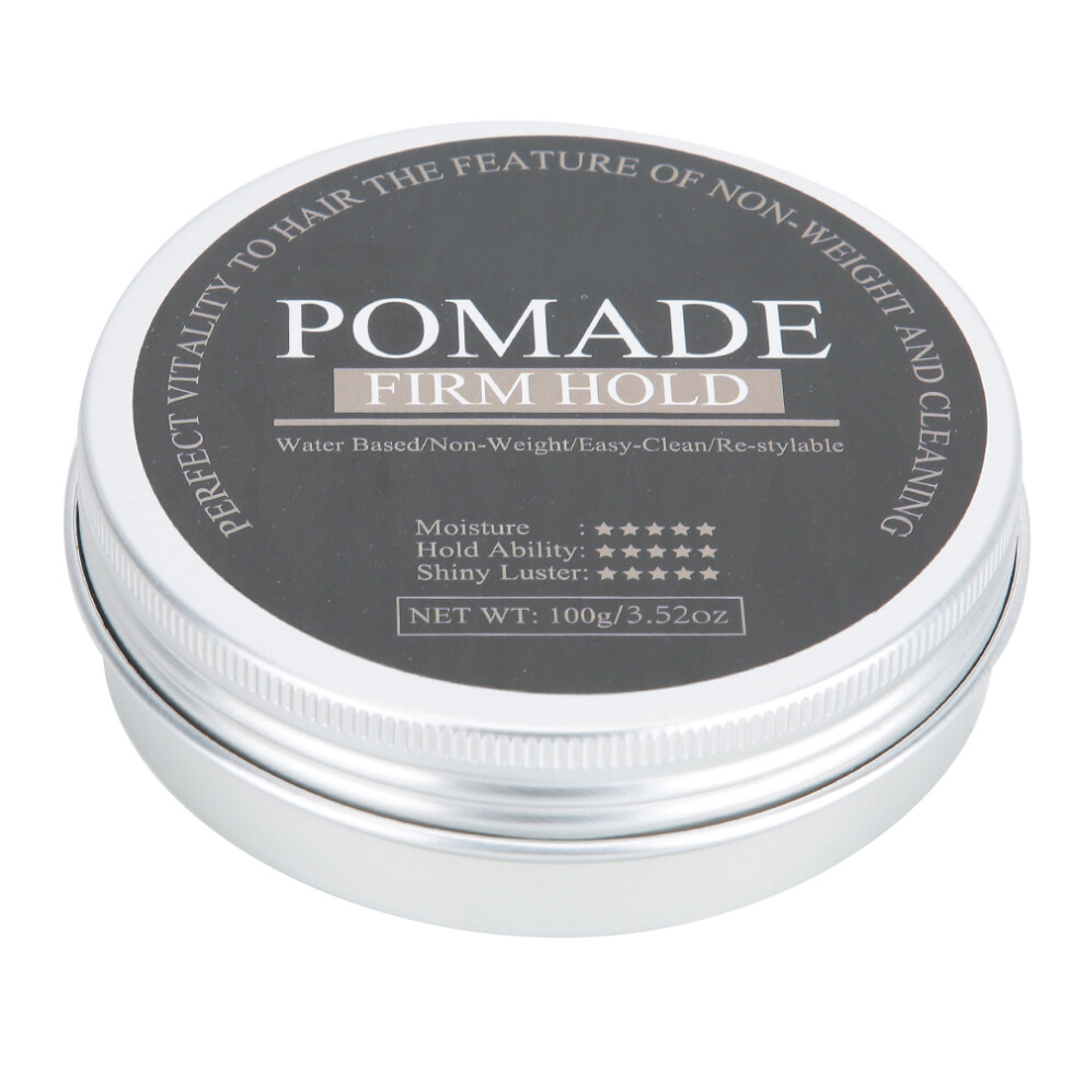(100G) Men Hair Styling Wax 100g Moisturizing Long Lasting Salon Hair Oil Gel