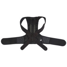 (Black XXL) Schwarzer Rückenrichtgürtel XXL