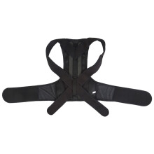 (Black M) Schwarzer Rückenrichtgürtel XXL