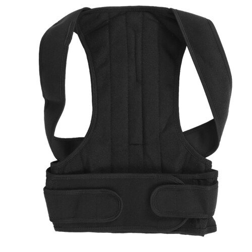 (Black M) Schwarzer Rückenrichtgürtel XXL 2