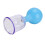 (#1) PC-Kautschuk-Vakuum-Massagebecher Blau 2