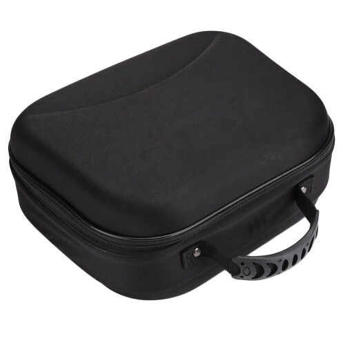 (Black) Borsa salone capelli nera per forbici pettine trimmer 1
