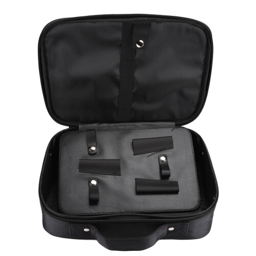 (Black) Tragbare Friseur-Tool-Tasche Schwarz 2