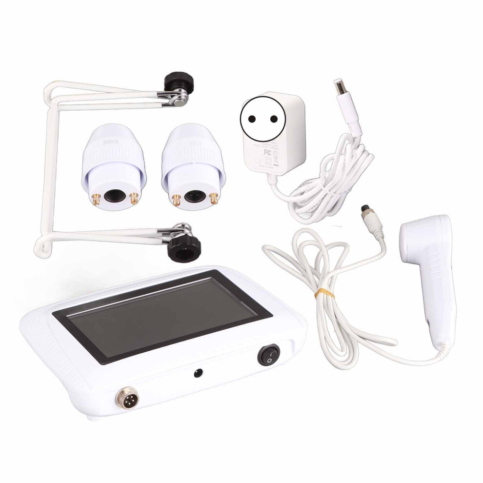 (Eu Plug) 5 Inch Rechargeable Scalp Hair Follicle Oil Moisture Detector 448787238634