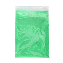 (Green) Polvere Fosforescente Unghie Halloween DIY Gialla 100g