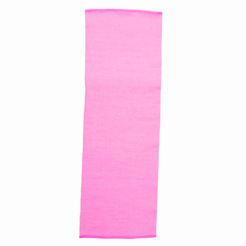 Red (Rose ) Exfoliating Washcloth Shower Scrub Massage Towel Strap Rose