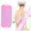 (Pink) Peeling-Waschlappen Duschmassage mit Griff Rosa 4