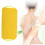 (Yellow) Peeling-Waschlappen Duschmassage mit Griff Rosa 4