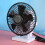(EU Plug 220V) Mini Electric Fan Big Wind Manicure Dryer Tool 4