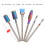 7PC Nail Drill Set Manicure Pedicure Bits w/ Brush 5