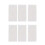 6x Rechteck-CPAP-Filterwatte 4,2x2,2cm 1