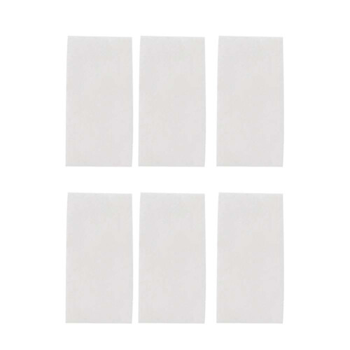 6x Rechteck-CPAP-Filterwatte 4,2x2,2cm