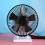 (US Plug 110V) Mini Electric Fan Big Wind Manicure Dryer Tool 5