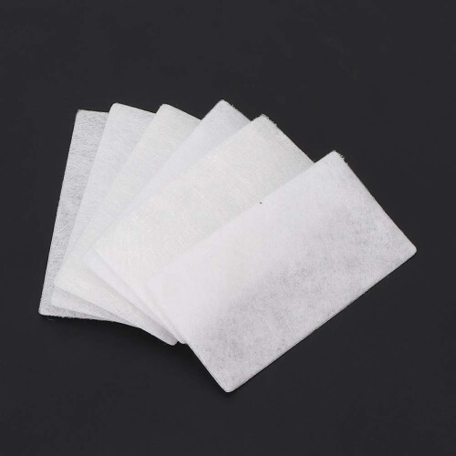 6x Rechteck-CPAP-Filterwatte 4,2x2,2cm 2