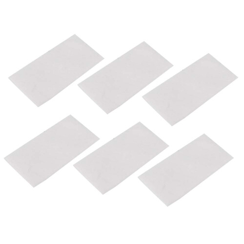 6x Rechteck-CPAP-Filterwatte 4,2x2,2cm 1