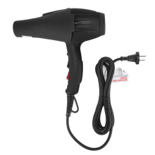 (Black) Professioneller 2400W Föhn für Zuhause, Friseur & Salon