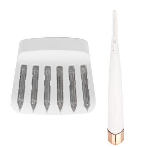 (White) Draagbare Haarverwijderaar Shaver LED Licht