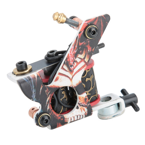 Professionele Handgemaakte Wrap Coil Tattoo Machine 1