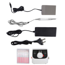 (US Plug 100-240V) Elektrischer Nagelfeiler 35000 U/min Schleifmaschine