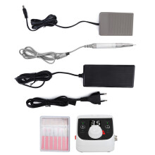 (EU Plug 100-240V) Elektrischer Nagelfeiler 35000 U/min Schleifmaschine